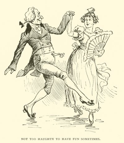 Not Too Haughty to Have Fun Sometimes by Frederick Burr Opper