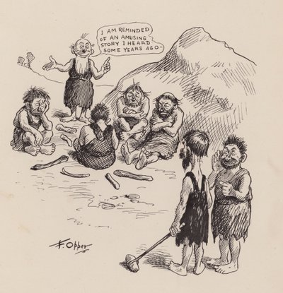 Our Antediluvian Ancestors: Number Forty Nine by Frederick Burr Opper