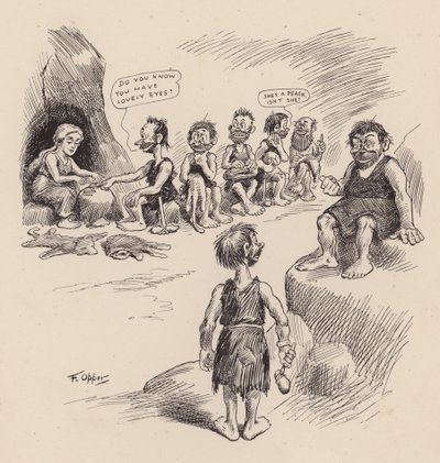 Our Antediluvian Ancestors: Number Fourteen by Frederick Burr Opper