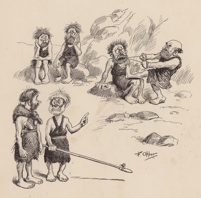 Our Antediluvian Ancestors by F Opper: Number Seven by Frederick Burr Opper