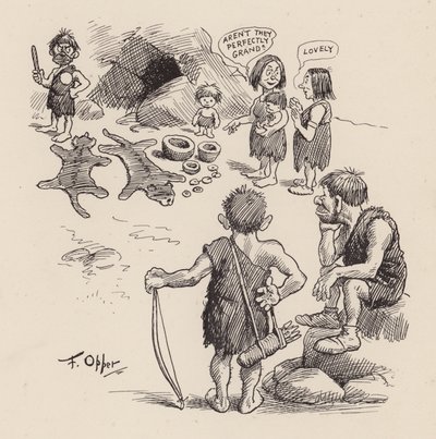 Our Antediluvian Ancestors: Number Sixteen by Frederick Burr Opper