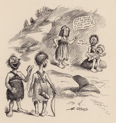 Our Antediluvian Ancestors: Number Ten by Frederick Burr Opper