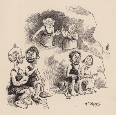 Our Antediluvian Ancestors by F Opper: Number Thirty Six by Frederick Burr Opper