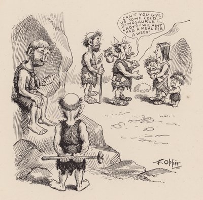 Our Antediluvian Ancestors: Number Thirty Two by Frederick Burr Opper