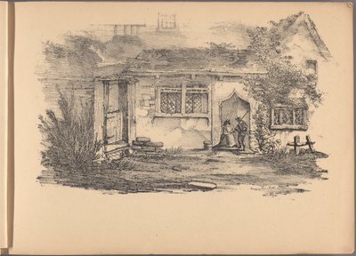 One of A Series of Sixty Sketches of Cottages. London, 1825. by Frederick Calvert