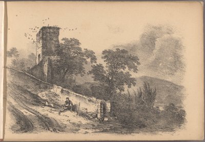 One of A Series of Sixty Sketches of Cottages. London, 1825. by Frederick Calvert