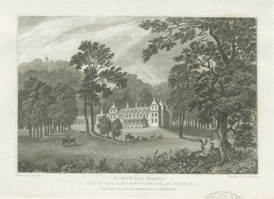 Sandwell Park - Hall by Frederick Calvert