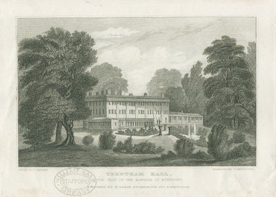 Trentham Hall by Frederick Calvert