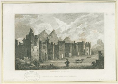 Tutbury Castle - Castle-Yard by Frederick Calvert