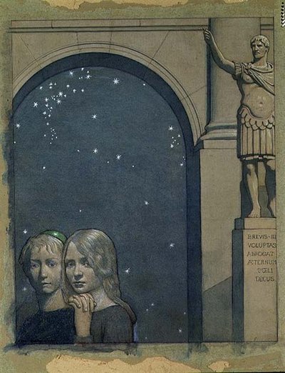 The Children enter the Palace of Luxury, probably from 