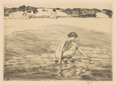 High Tide, Montauk by Frederick Childe Hassam