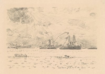 Return of the Fleet by Frederick Childe Hassam