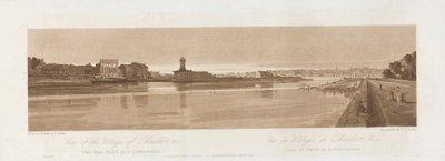 View of the Village of Chaillot & C. taken from Pont de la Concorde 1803; Plate 17 from Views in Paris, the Emanuel Volume tracing of the plate B1981.25.2626 by Frederick Christian Lewis the Elder