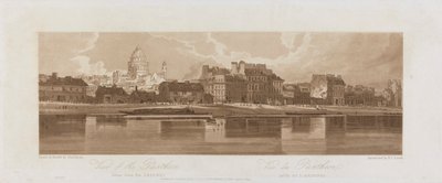 Views of the Pantheon, taken from the Arsenal 1803; Plate 12 from Views in Paris, the Emanuel Volume tracing of the plate 1981.25.2621 by Frederick Christian Lewis the Elder