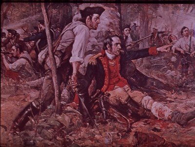 The Battle of Oriskany in 1777 by Frederick Coffay (after) Yohn