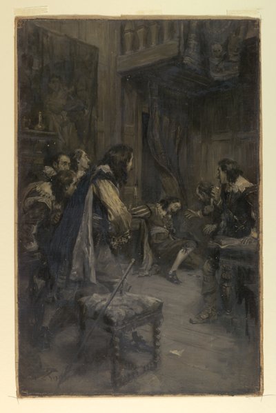 The Assassination of the Duke of Buckingham by Felton by Frederick Coffay Yohn