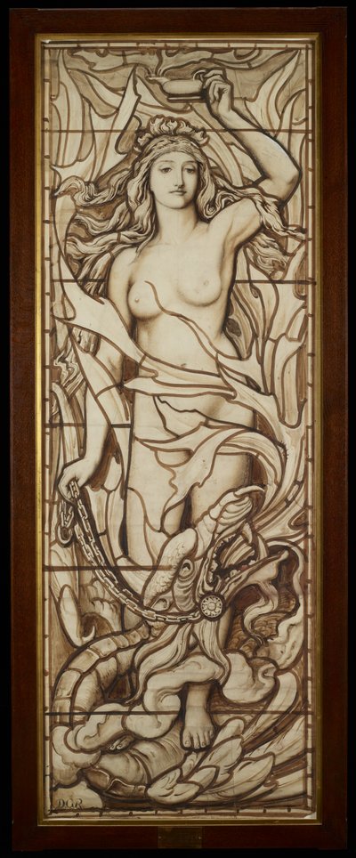 Fire, from the series The Four Elements, c.1888-89 by Frederick G. Smith