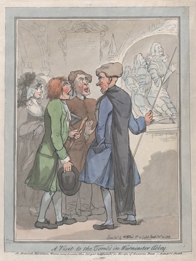 A Visit to the Tombs in Westminster Abbey by Frederick George Byron
