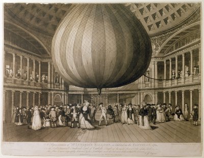 Interior view of the Pantheon, Oxford Street, London, 1785 by Frederick George Byron