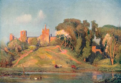 An Ancient Fort in Suffolk by Frederick George Cotman