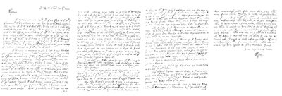 Letter by Samuel Pepys to John Jackson, Esq by Frederick George Netherclift