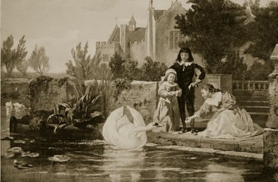 The children of Charles I, illustration from 