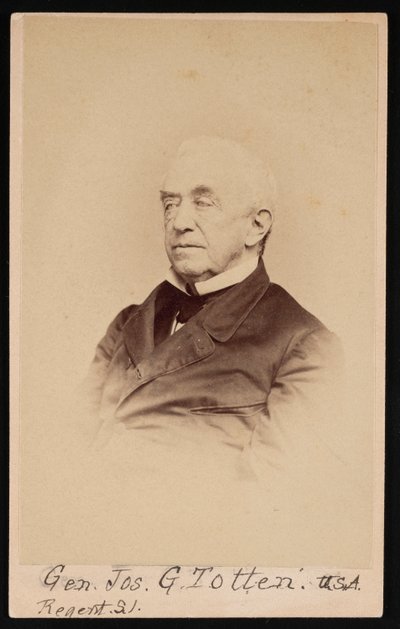 Portrait of Gen. Joseph Gilbert Totten by Frederick Gutekunst