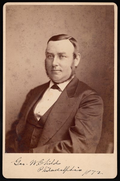 Portrait of George William Childs by Frederick Gutekunst