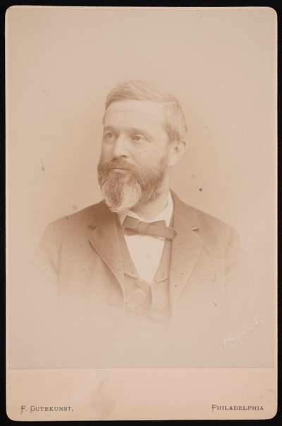 Portrait of Horatio Curtis Wood, Jr. by Frederick Gutekunst