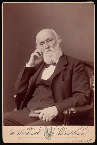 Portrait of William Bower Taylor 1821-1895 by Frederick Gutekunst