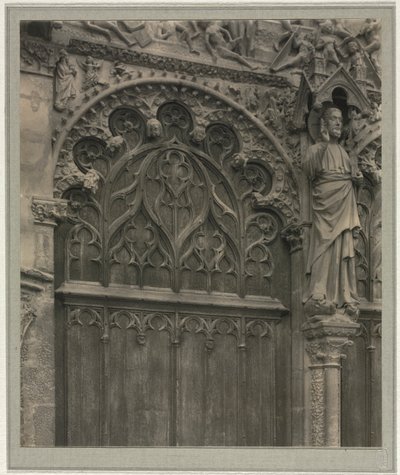 Bourges Cathedral: Crypt Under Nave by Frederick Henry Evans