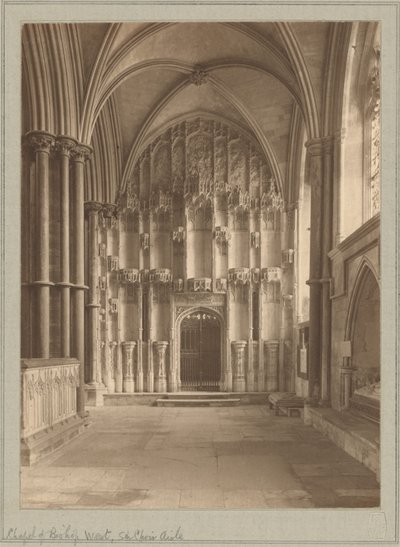 Ely Cathedral, Chapel of Bishop by Frederick H. Evans