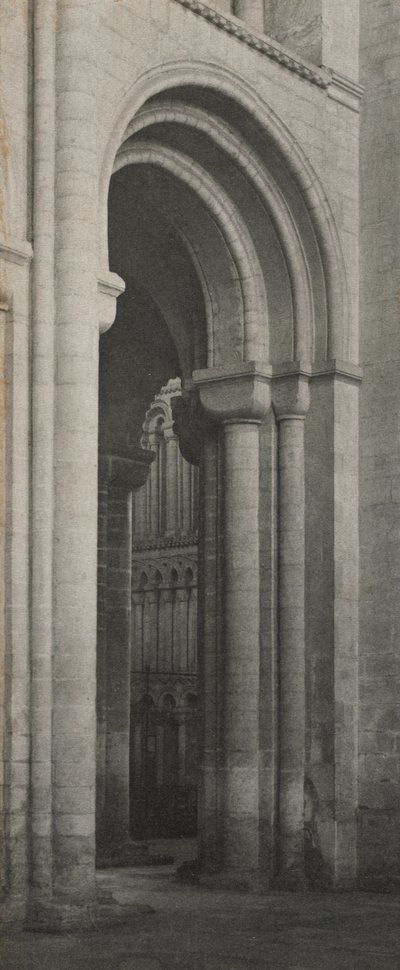 Ely Cathedral, Nave, Southwest Corner by Frederick Henry Evans