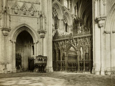 Ely Cathedral: Octagon into Choir by Frederick H. Evans