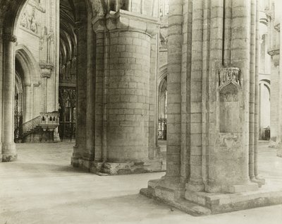 Ely Cathedral: Octagon to Choir from North Nave Aisle by Frederick Henry Evans