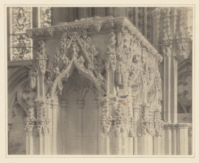Lincoln Cathedral, Detail of Portable Shrine by Frederick H. Evans