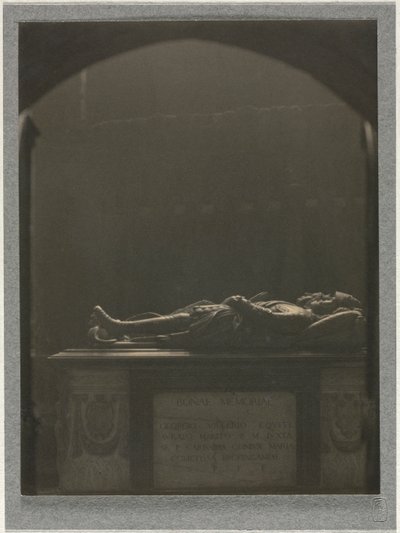 Westminster Abbey, Tomb of Sir Georges Villiers (d. 1605) by Frederick Henry Evans
