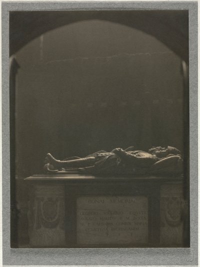 Westminster Abbey, Tomb of Sir Georges Villiers by Frederick Henry Evans