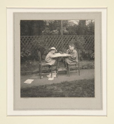 Barbara and Evan Evans by Frederick Henry Evans