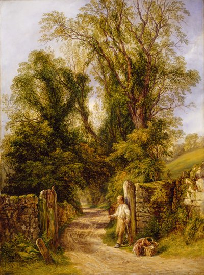 A Glimpse of Wharfdale, Yorkshire by Frederick Henry Henshaw