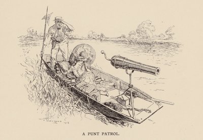 A Punt Patrol by Frederick Henry Townsend