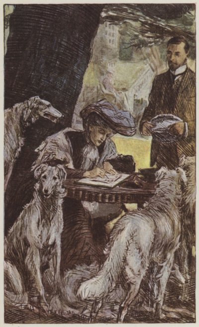 Illustration for They by Rudyard Kipling by Frederick Henry Townsend