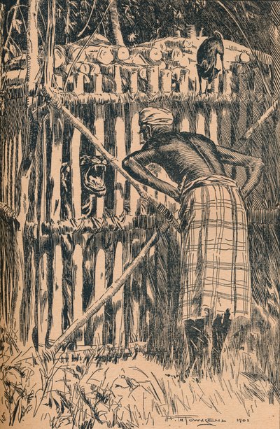Illustration to Skeats Fables and Folk Tales from An Eastern Forest by Frederick Henry Townsend