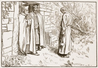 Owini at the Monastery, Illustration from 