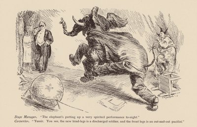 Pantomime elephant by Frederick Henry Townsend