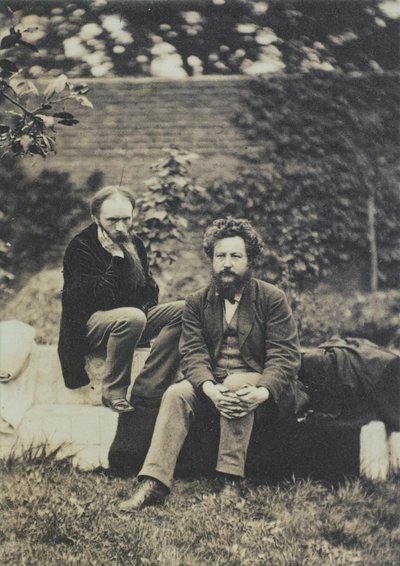 Edward Burne Jones and William Morris, William Morris Gallery, London by Frederick Hollyer