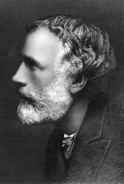 George Meredith, English Novelist and Poet by Frederick Hollyer