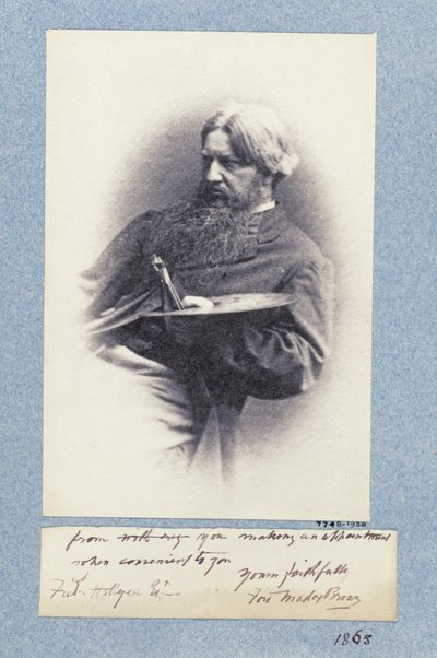 Portrait of Ford Madox Brown, c.1870 by Frederick Hollyer