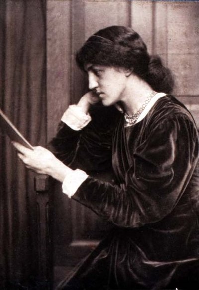 Portrait photograph of May Morris, daughter of Jane Morris by Frederick Hollyer by Frederick Hollyer