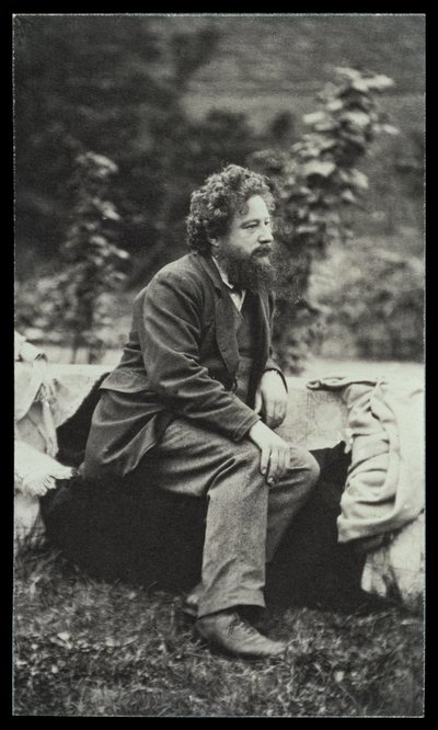 Portrait Photograph of William Morris by Frederick Hollyer by Frederick Hollyer